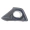 Grila bara fata Hyundai I10 (Ba), 01.2014-, parte montare partea stanga, cu gaura proiector, cu ornament cromat, 40A227-3, Aftermarket