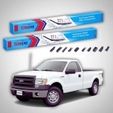 Cumpara ieftin Ștergătoare Ford F150 Standard Cab Pick-up 2008-prezent | Set Față Flat Premium &ndash; TeamCar&reg;
