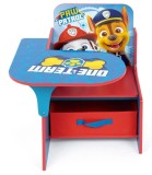 Birou din Lemn cu Scaun și Sertar Paw Patrol