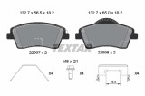 TEXTAR 2299701 Q+ set placute frana,frana disc