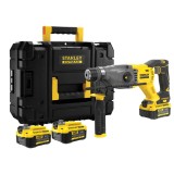 Ciocan Rotopercutor SDS+ 18V, Stanley Fatmax V20, 2.0 J , 2 x 4.0 Ah, Cutie Depozitare HardWork ToolsRange
