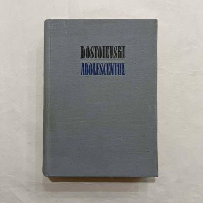 Dostoievski - Adolescentul foto