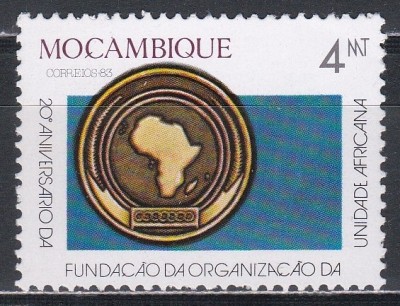 Mozambic 1983 - A 20-a aniversare a Organizației Unității Africane, MNH foto