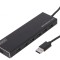 Hub USB 3.0 Negru 7 Porturi 5Gbps