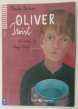 OLIVER TWIST by CHARLES DICKENS , illustrated by MAJA CELIJA , TEXT PRESCURTAT , STAGE 1 , CD INCLUS , 2010