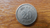 Moneda 20 Bani 1900 Carol I