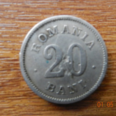 Moneda 20 Bani 1900 Carol I