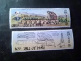 Serie Insula Man 1983 - Tehnica - Marea Roata , 2 valori