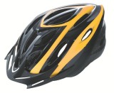 Casca Ciclism Rider Negru/Galben, Marime L (58-61cm)