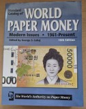 CATALOG BANCNOTE WORLD PAPER MONEY --- EDITIA 16