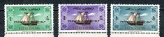 Ras al Khaima 1965 - Roosevelt, vapoare, supr., serie neuz foto