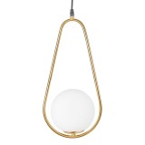 Cumpara ieftin Pendul Nuli 1XE14 40W 1.5m, auriu