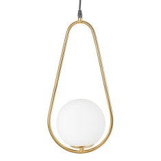 Pendul Nuli 1XE14 40W 1.5m, auriu