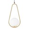 Pendul Nuli 1XE14 40W 1.5m, auriu