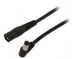 Cablu DC 5,5/2,5 mm &icirc;n unghi 2x0,5mm2, WEST POL