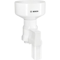 Accesoriu rasnita cereale Bosch MUZ5GM1, Alb