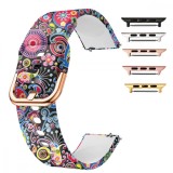 Cumpara ieftin Curea silicon, compatibila Apple Watch 9|8|7|6|5|4|3|2|1 Series, 41mm|40mm|38mm, telescoape QR, Color Joy