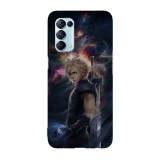 Husa compatibila cu Oppo Find X5 Pro, Viceversa, model Cloud Strife Final Fantasy, Silicon, TPU, Transparent, Carcasa