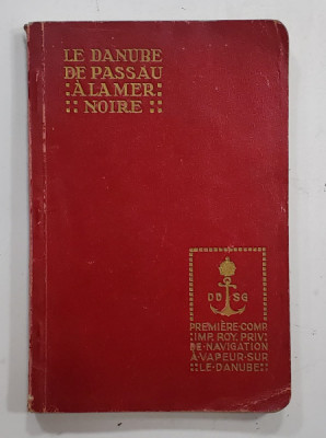 Le Danube de passau a la Mer Noir, 1914 foto