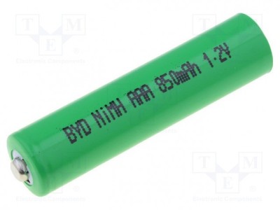 Accu.Ind.AAA 850mAh Ni-MH foto