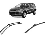Cumpara ieftin Set 3 stergatoare FORD KUGA II VAN din 2014-2019, pentru parbriz si luneta fata si spate auto, Bosch Aerotwin-Aerotwin Multi, din cauciuc siliconat re