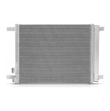 Condensator climatizare AC Audi A3, Q2, Q3, Tt, motor: 1.0 Tfsi, 1.6 TDI, 2.0 TDI, 2.0 Tfsi, Condensator cu uscator integrat, 573x391x16, Valeo,