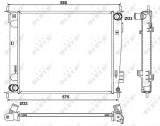 NRF 53057 Radiator, racire motor