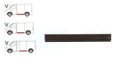 Panou reparatie lateral Peugeot Boxer, Citroen Jumper, Fiat Ducato 1994-2006 Partea Stanga, Lateral, lungime 1395 mm , inaltime 193 mm, Model Scurt s