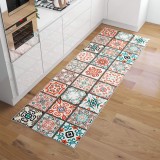 Cumpara ieftin Covor traversă cu imprimeu, lavabil, 100x300 cm, poliester
