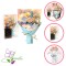 Buchet de Flori din Sapun cu Iluminare LED &ndash; Cadou Personalizat Elegant, cu 3 Moduri de Lumini Spectaculoase, Perfect pentru orice ocazie, Design Rafi