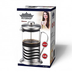 Infuzor ceai filtru cafea manual Peterhof PH12521 600ml foto