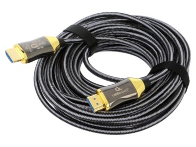 Cablu HDMI 2.1 10m negru GEMBIRD High Speed cu mufă aurită foto