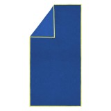 Prosop din microfibra cu uscare rapida 100x180 cm, cu husa, bleumarin