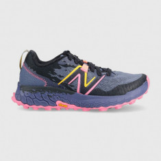 New Balance pantofi Fresh Foam X Hierro V7 femei, culoarea albastru marin WTHIERP7-424