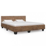 Cumpara ieftin Cadru de pat, culoare naturală, 180 x 200 cm, ratan natural
