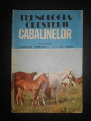 Gheorghe Georgescu - Tehnologia cresterii cabalinelor (1990, editie cartonata) foto