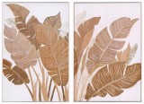 Set 2 tablouri canvas Leaf 2 x 80 x 120 cm