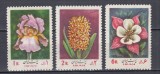 IRAN 1972 FLORA FLORI SERIE MNH