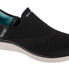 Pantofi pentru adidași Skechers Slip-ins: Virtue - Sleek 104425-BKW negru