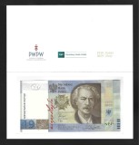 POLONIA 19 ZLOTI / ZLOTYCH 2019 , P - 193a , 100 th Anniversary of the establishment of the Polish Securrity Printing Works , UNC , in folder bancar