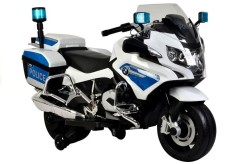 Motocicleta electrica pentru copii politisti BMW R1200RT CU ROTI MOI Police