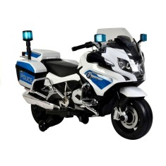 Motocicleta electrica pentru copii politisti BMW R1200RT CU ROTI MOI Police