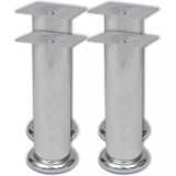 Picioare rotunde de canapea, 180 mm, 4 buc., vidaXL