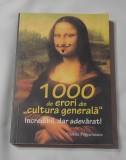 Christa Poppelman - 1000 de Erori din Cultura Generala