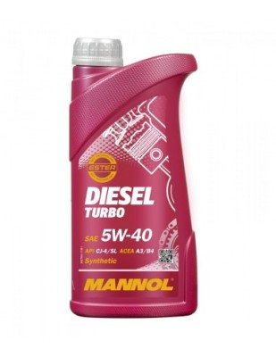 Ulei pentru motor MANNOL DIESEL TURBO 5W-40- 1L foto