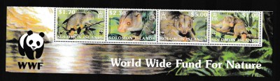 Solomon - Fauna WWF - GREY CUSCUS - MNH foto