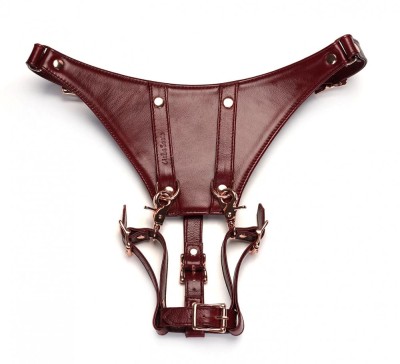 Slip strap on Liebe Seele Forced Wine Red foto
