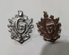 S 13 - semne de arma - metalice - geniu - model vechi - argintii