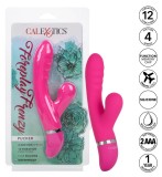 Vibrator Rabbit cu Suctiune Foreplay Frenzy Pucker CalExotics, Roz