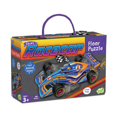 Puzzle de podea in forma de masina de curse, Racecar Floor Puzzle foto